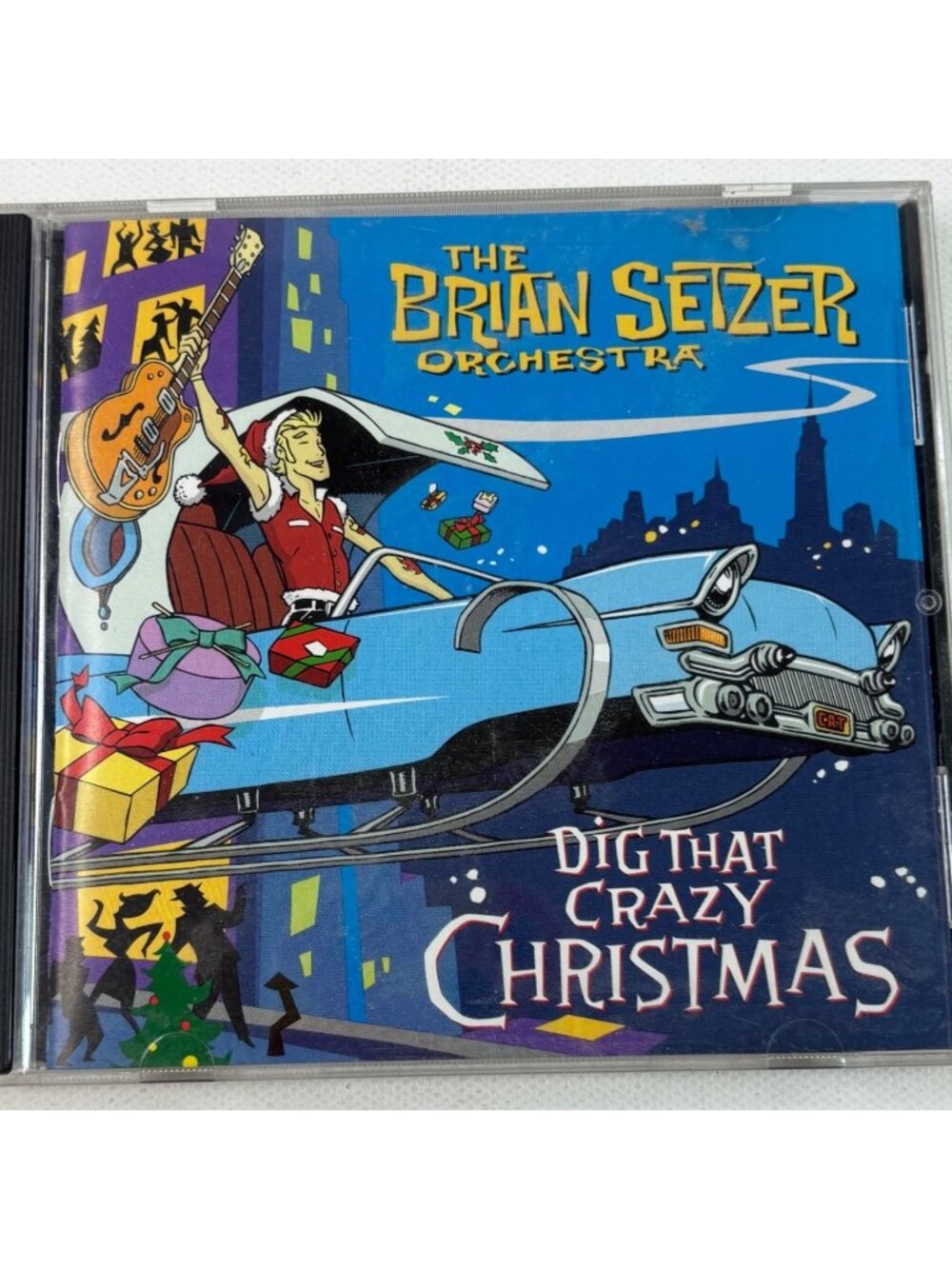 Brian Setzer Orchestra Dig That Crazy Christmas CD 2005 Surfdog Swing Holiday